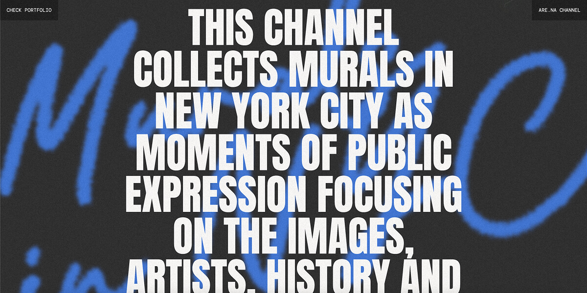 Murals in NYC is a curated collection of murals in New York City as moments of public expression focusing on the images, artists, history and places that shape them.